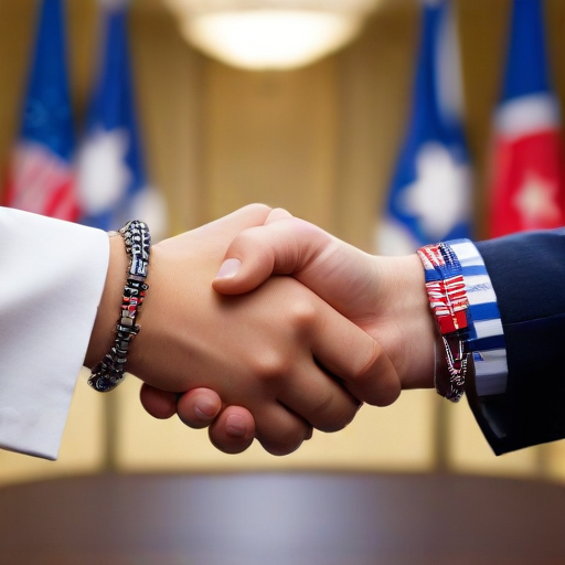 Illustration of Huckabee's High-Stakes Diplomatic Mission: A New Era for U.S.-Israel Relations?