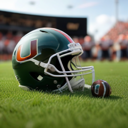 Illustration of Hurricane Rally: Miami Dominates Wake Forest and Eyes ACC Title