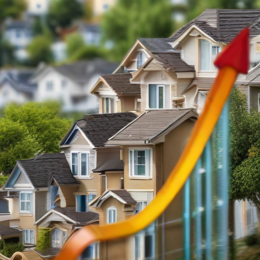 Illustration of Indecisiveness Hits Housing Market Amidst Record Prices