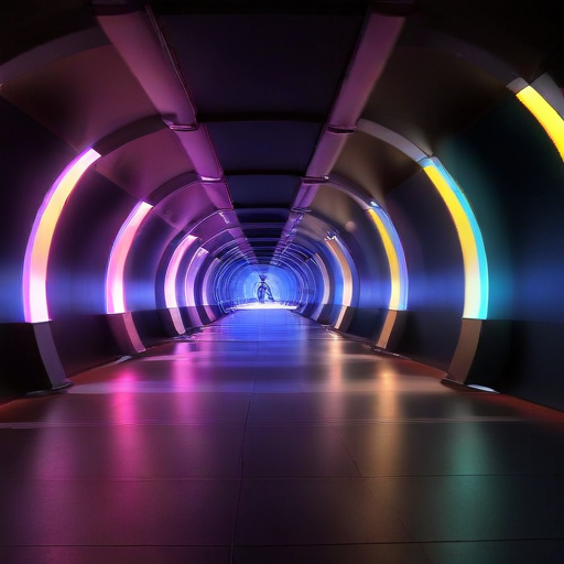 Illustration of Jennifer Hudson's Spirit Tunnel: A Game-Changer for Talk Show Entrances!