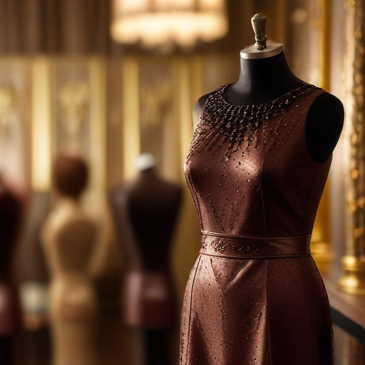 Illustration of Jennifer Lawrence Turns Heads in Chocolate Brown at 2024 Governors Awards
