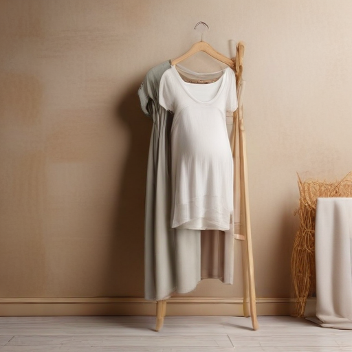 Illustration of Jennifer Lawrence's Chic Comfort: Fashion Meets Function for Expecting Moms