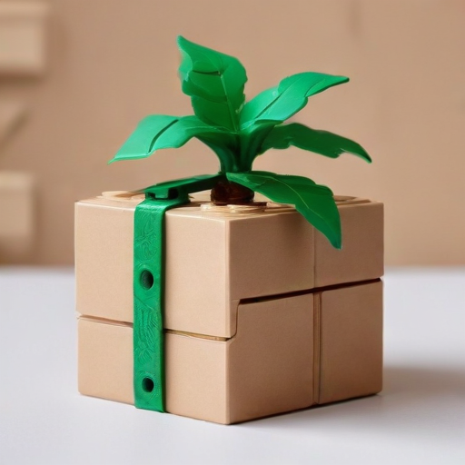 Illustration of LEGO's Bold Leap into Sustainable Paper Packaging: What to Expect?