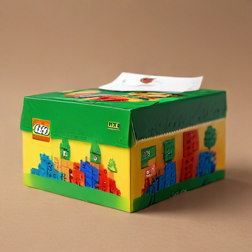Illustration of LEGO's Bold Move: Can Paper Packaging Transform the Building Experience?