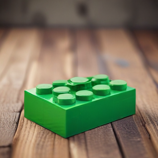 Illustration of LEGO's Eco-Friendly Transformation: A Game-Changer for Young Builders!