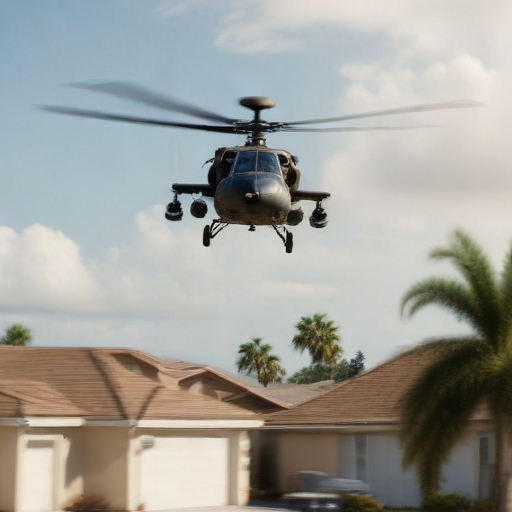 Illustration of Loud Noises Ahead: Palm Bay Residents Prepare for Military Training Drills