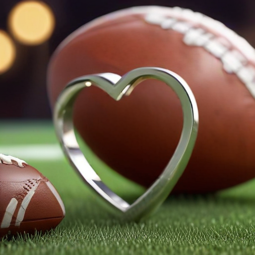 Illustration of Love and Football: Josh Allen Gets Engaged to Hailee Steinfeld!