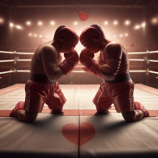 Illustration of Love in the Ring: Jake Paul and Jutta Leerdam's Unlikely Romance