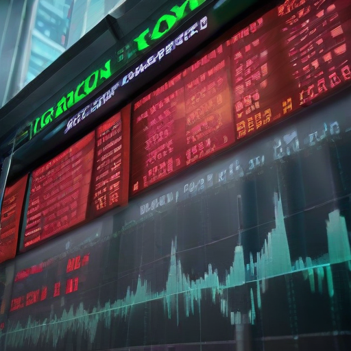 Illustration of Market Innovations: AI Advancements and Shifting Stocks Amid Political Landscape