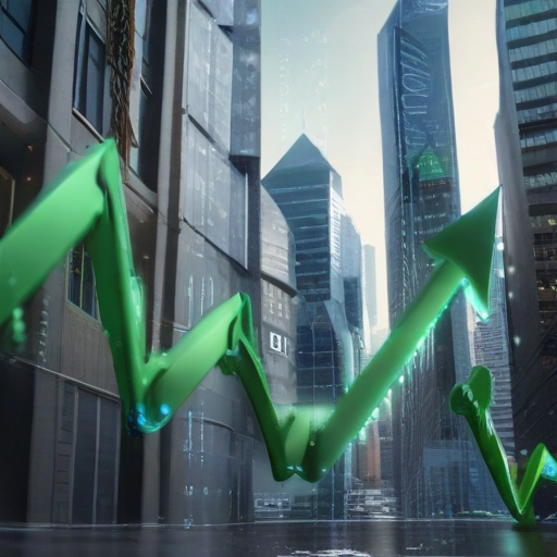 Illustration of Market Shifts: Biden's Exit Sparks Stocks Surge and AI Innovations Thrive
