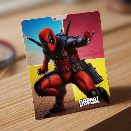 Illustration of Marvel Mania: "Deadpool & Wolverine" Series Launch and Trading Card Craze!