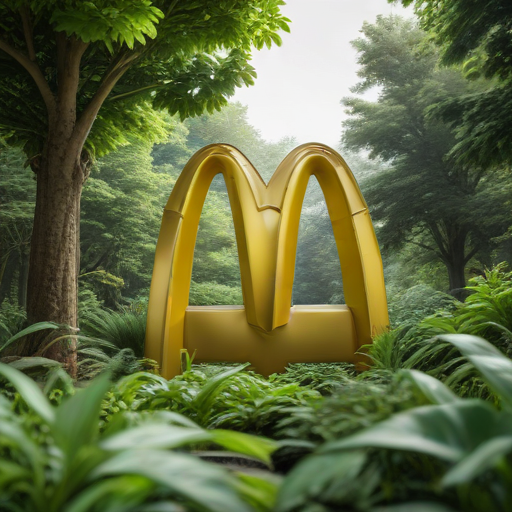 Illustration of McDonald's China Multi-Channels: Innovation Meets Sustainability