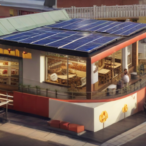 Illustration of McDonald's China Unveils Smart Supply Chain for a Sustainable Future