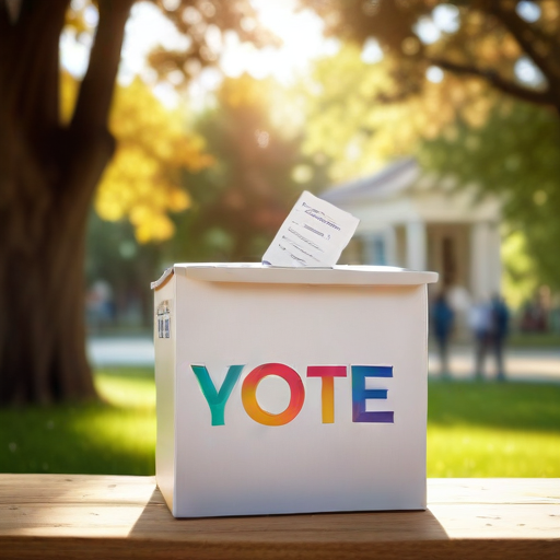 Illustration of Melinda French Gates Backs Biden: A Call to Action for Voters