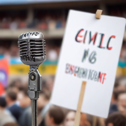 Illustration of Melinda French Gates Calls for Civic Engagement Ahead of Election