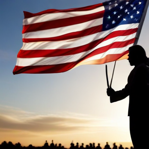 Illustration of Melinda French Gates Champions Biden's Vision for America: A Call to Action