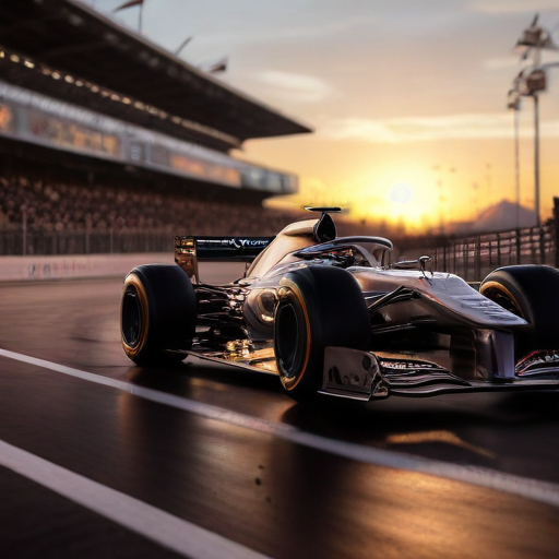 Illustration of Mercedes Shines in Vegas: Fans Eager for Qualifying Showdown!