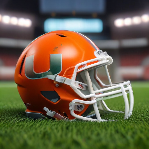 Illustration of Miami's Hurricanes Soar: A Commanding Victory and Historic Milestone