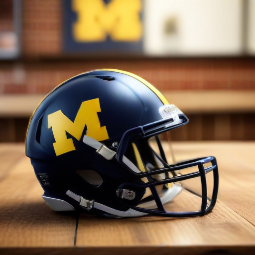 Illustration of Michigan Dominates Northwestern: Aiming for Glory Against Ohio State!