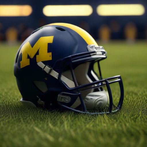 Illustration of Michigan Wolverines Roar to Victory: Playoff Hopes Ignite!