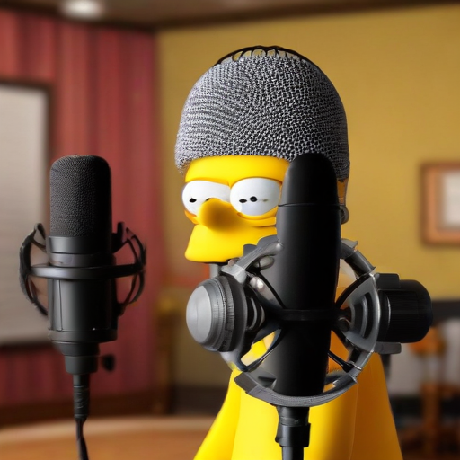 Illustration of Milhouse's Voice: Pamela Hayden Bids Farewell to "The Simpsons"