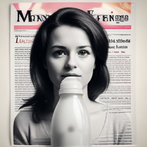 Illustration of Molly Baz's Controversial Ad Sparks Debate on Motherhood Representation