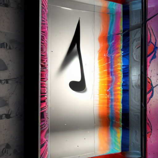 Illustration of Musician's Mirror Twin Secret and Life's Chaos Revealed!