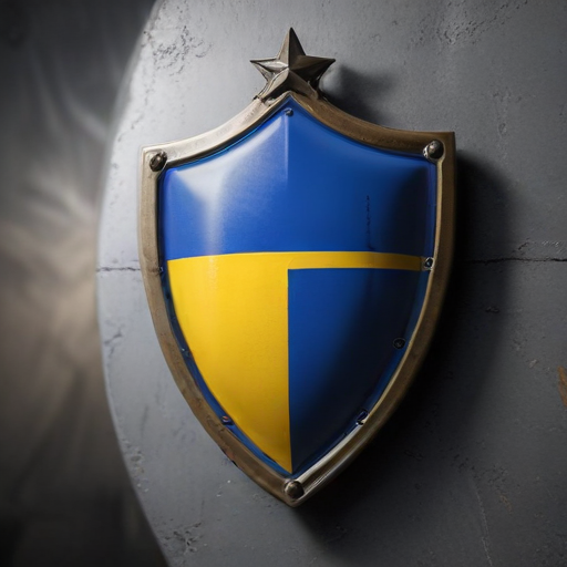 Illustration of NATO's Unwavering Support: A Beacon of Hope for Ukraine