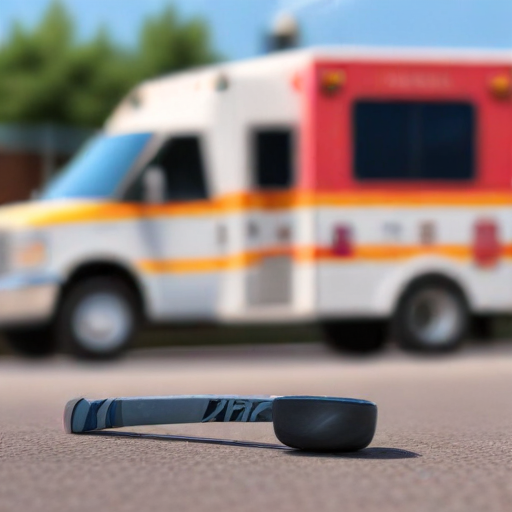 Illustration of NHL Star's Heroic Stand Turns Hospital Visit: Shocking Restaurant Brawl Uncovered