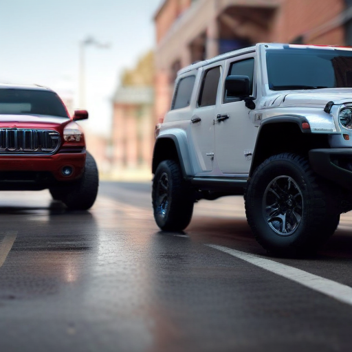 Illustration of NHTSA Launches Probe into Ram Trucks and Jeep SUVs Over Engine Stalls