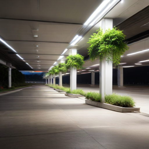 Illustration of Naperville to Brighten Up Parking Deck with Energy-Efficient Upgrades!