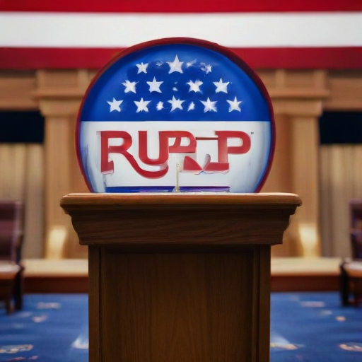 Illustration of New Era for Republicans: John Thune Takes the Helm as Senate Leader