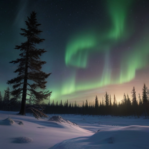 Illustration of Northern Lights Alert: Will This Week’s Storm Display Nature’s Beauty?