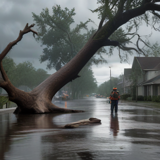 Illustration of Northwest Storm Chaos: Deadly Winds and Floods Hit Hard