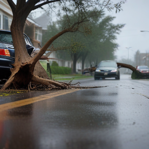 Illustration of Northwest in Chaos: Storm's Fury Unleashes Devastation and Outages