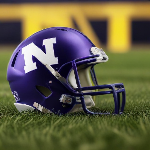 Illustration of Northwestern's Weekend Showdown: Can the Wildcats Break the Curse Against Michigan?