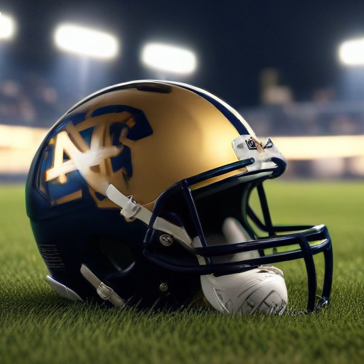 Illustration of Notre Dame Dominates Army: A Historic Night at Yankee Stadium