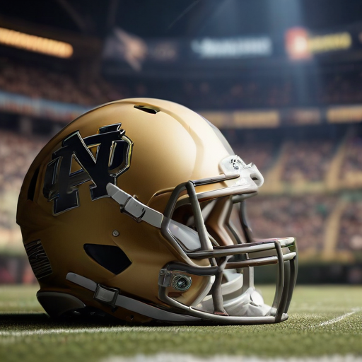 Illustration of "Notre Dame vs. Army: Clash of Unbeatens with Playoff Hopes on the Line!"