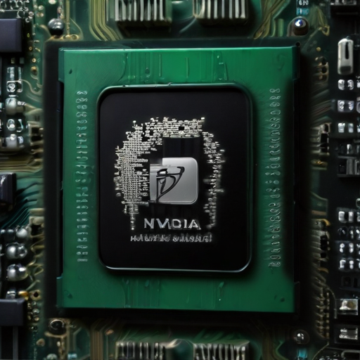 Illustration of Nvidia's AI Shift: Adapting Chips for China Amid Trade Tensions