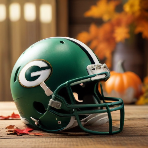 Illustration of Packers' Thanksgiving Triumph: A Game-Changer for Playoff Hopes!