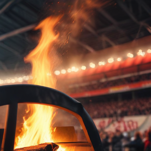 Illustration of Panthers and Giants Set to Ignite Allianz Arena in Munich!