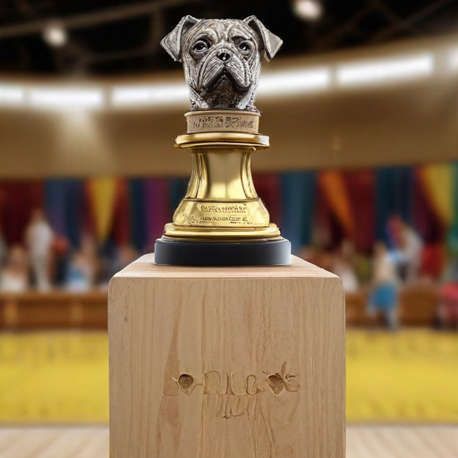Illustration of Pug Makes History: Vito Takes Best in Show at National Dog Show