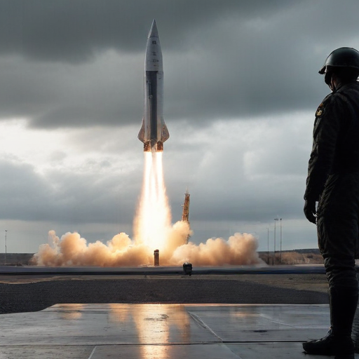 Illustration of Putin's Bold Missile Move: A New Threat in the Ukraine Conflict?