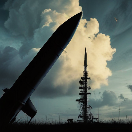 Illustration of Putin's Bold Missile Warning: A New Threat in Ukraine Conflict