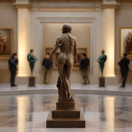Illustration of Rare Da Vinci Bronze Sculpture Hits Market: A Collector's Dream