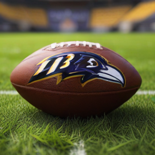 Illustration of Ravens Struggle Against Steelers: A Clash of Titans in the AFC North
