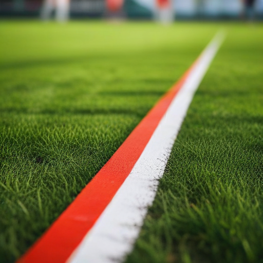Illustration of Red Stripe of Solidarity: Serie A Takes a Stand Against Violence Towards Women