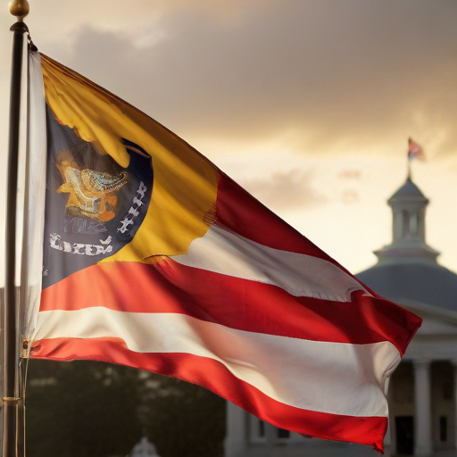 Illustration of Republican Controversy: A Major Political Shift in North Carolina