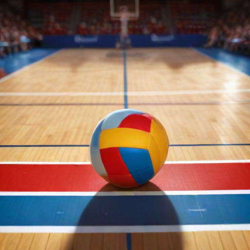 Illustration of Rising Star: Cy Rae Campbell's Journey in College Volleyball and Cultural Pride