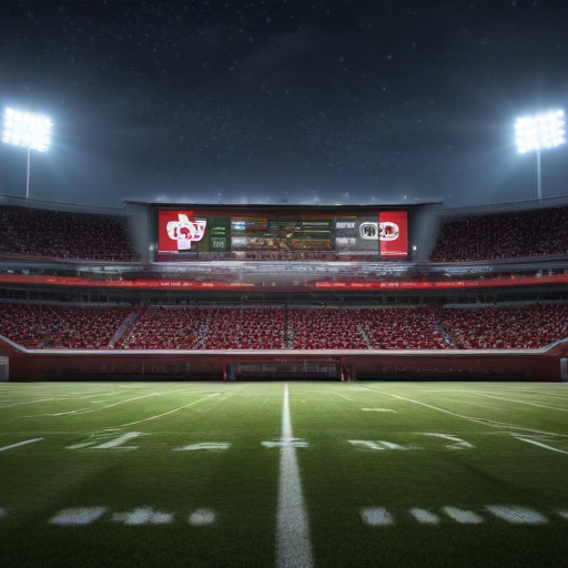 Illustration of Rivalry Reignited: Nebraska vs. Iowa Under the Lights